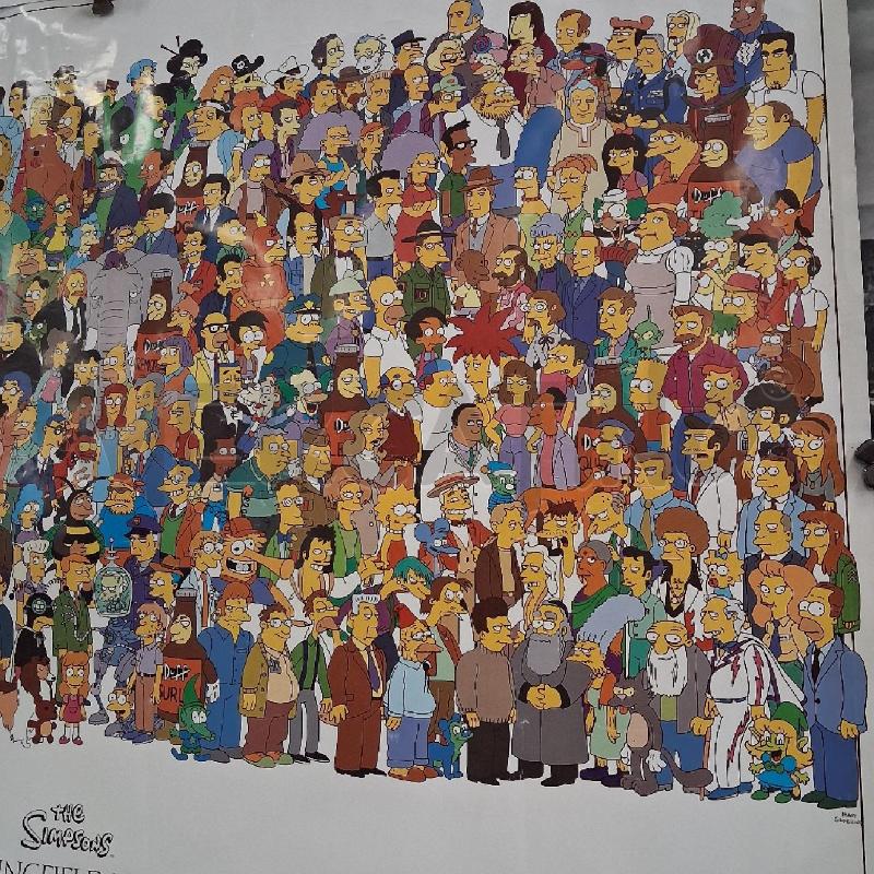 POSTER SIMPSON  | Mercatino dell'Usato San giorgio del sannio 4