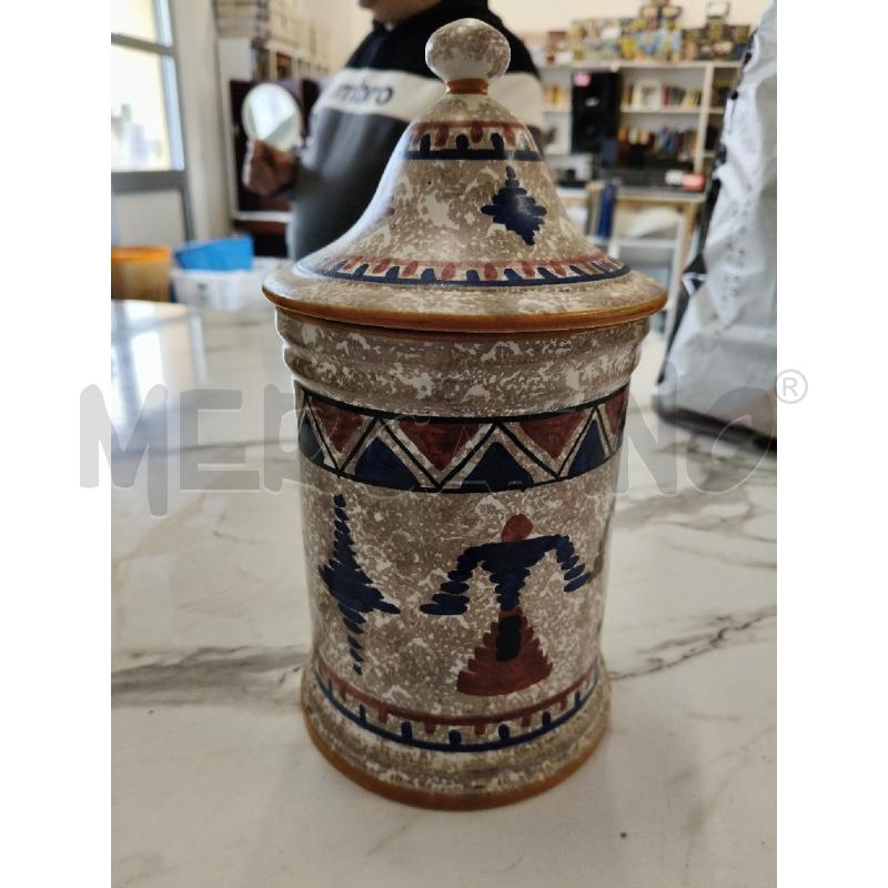 POTICHE VASO CERAMICA SARDA | Mercatino dell'Usato San giorgio del sannio 1