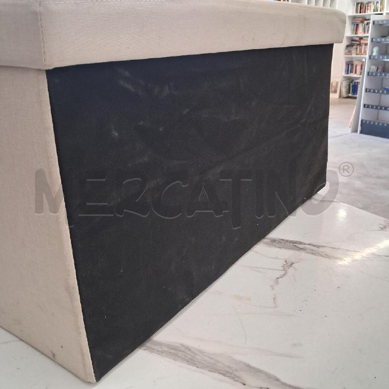 POUF CONTENITORE CASSETTINI  | Mercatino dell'Usato San giorgio del sannio 4