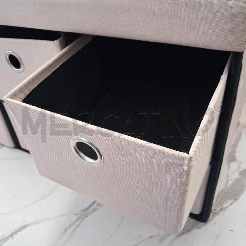 POUF CONTENITORE CASSETTINI  | Mercatino dell'Usato San giorgio del sannio 5