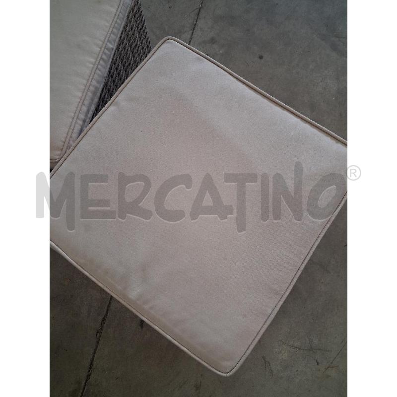POUF RAFFAN COPPIA  | Mercatino dell'Usato San giorgio del sannio 2