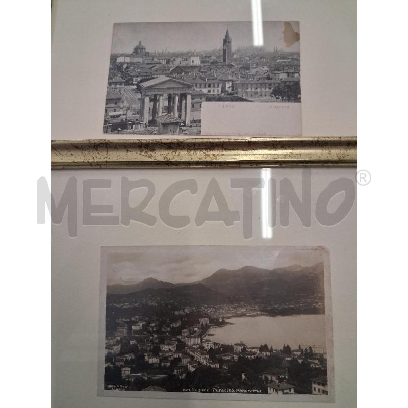 QUADRETTI C DORATA VECCHIE CARTOLINE  | Mercatino dell'Usato San giorgio del sannio 3