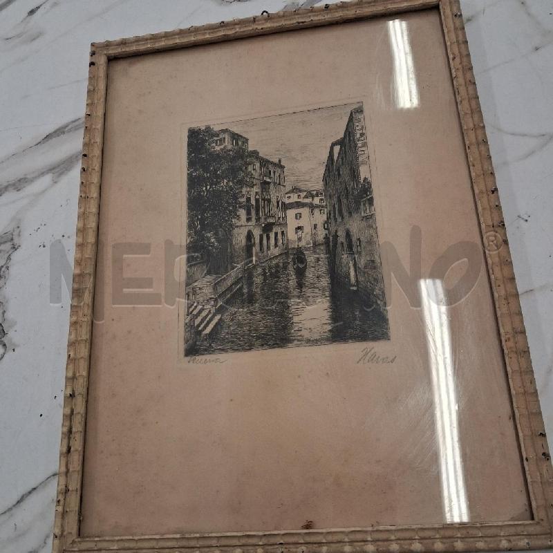QUADROSTAMPA  DISEGNO GONDOLA CASE | Mercatino dell'Usato San giorgio del sannio 1
