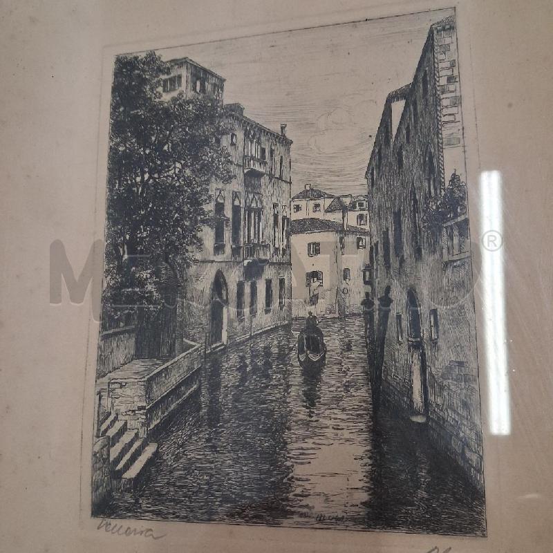QUADROSTAMPA  DISEGNO GONDOLA CASE | Mercatino dell'Usato San giorgio del sannio 3