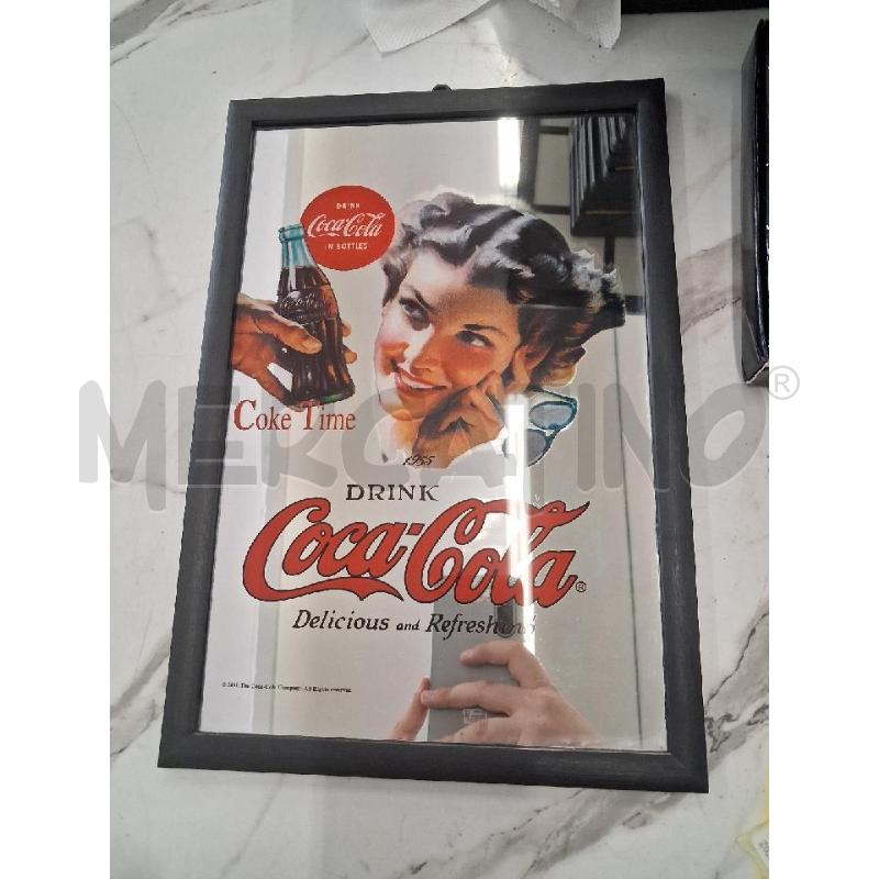 QUADRO COCACOLA C LEGNO DELICIUS | Mercatino dell'Usato San giorgio del sannio 1