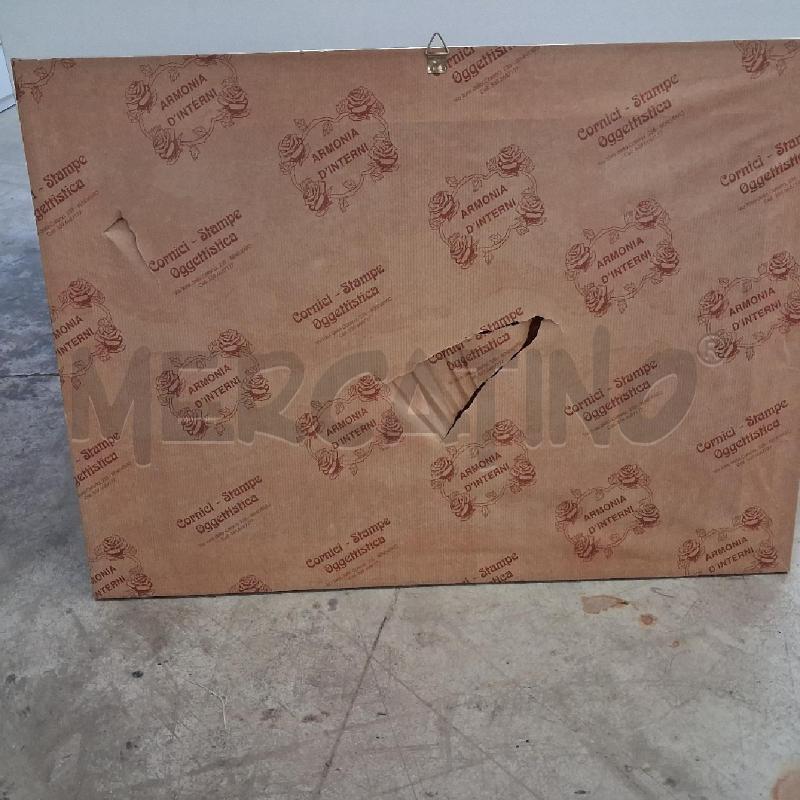 QUADRO CORNICE GRIGIA FRUTTA SU TAVOLO  | Mercatino dell'Usato San giorgio del sannio 2