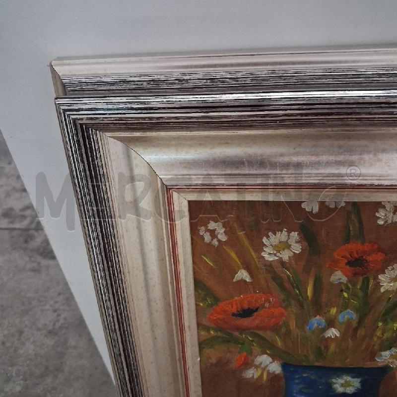 QUADRO CORNICE GRIGIA FRUTTA SU TAVOLO  | Mercatino dell'Usato San giorgio del sannio 4