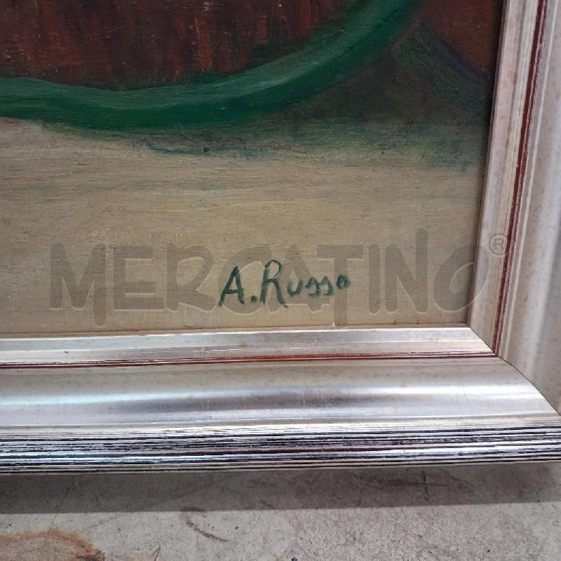 QUADRO CORNICE GRIGIA FRUTTA SU TAVOLO  | Mercatino dell'Usato San giorgio del sannio 5
