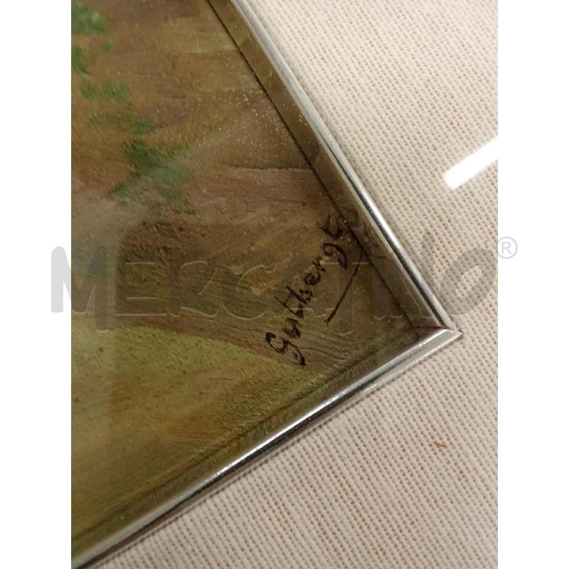 QUADRO CORTILETTO CUPOLETTE ROSSE GUTTEMBERG  | Mercatino dell'Usato San giorgio del sannio 5