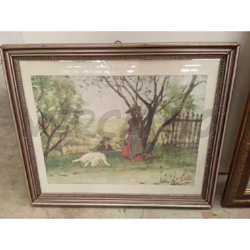 QUADRO C ARGENTANATA STAMPA D'AUTORE  | Mercatino dell'Usato San giorgio del sannio 1