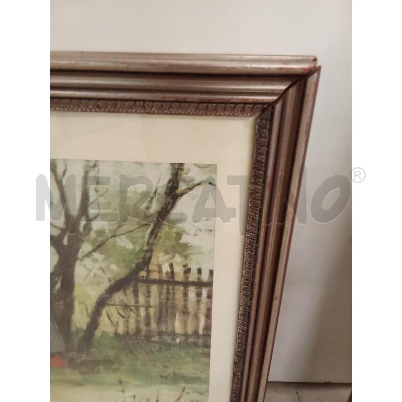 QUADRO C ARGENTANATA STAMPA D'AUTORE  | Mercatino dell'Usato San giorgio del sannio 4