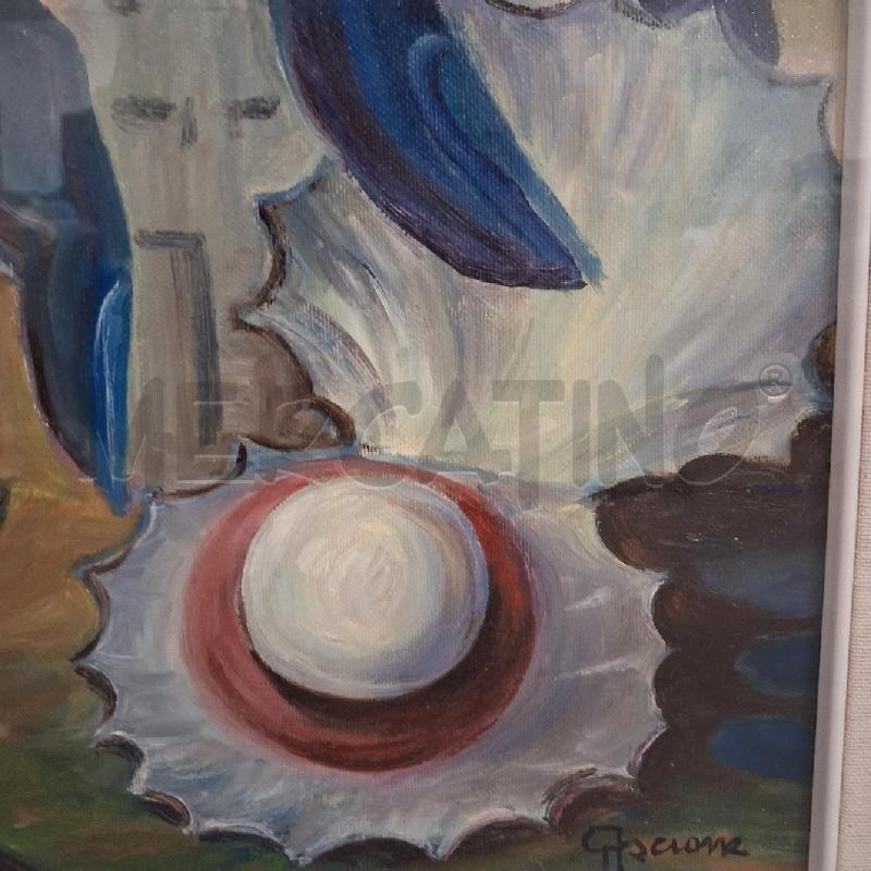 QUADRO C BIANCA MANO ARBOREA CONCHIGLIA | Mercatino dell'Usato San giorgio del sannio 4