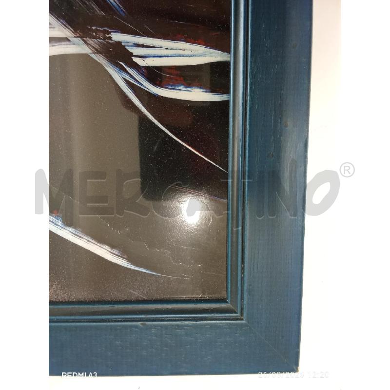 QUADRO C BLU SURREALISTA ASTRATTO  | Mercatino dell'Usato San giorgio del sannio 5