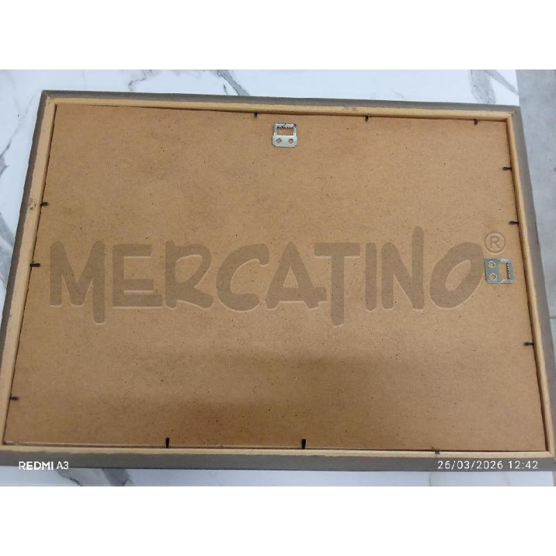 QUADRO C DORATA ACQUARELLO VEDUTA DI AGNANO  | Mercatino dell'Usato San giorgio del sannio 2