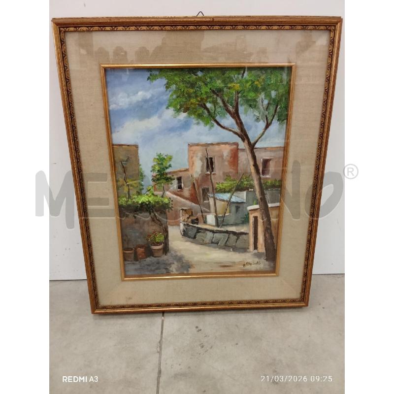 QUADRO C DORATA CASE A SPINELLI  | Mercatino dell'Usato San giorgio del sannio 1