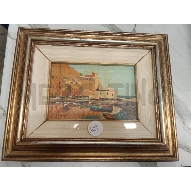 QUADRO C DORATA CASE MARE GIOVANNI PRASSI  | Mercatino dell'Usato San giorgio del sannio 1