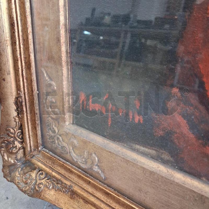 QUADRO C DORATA DONNA LA PINO R CARIGNANI  | Mercatino dell'Usato San giorgio del sannio 3