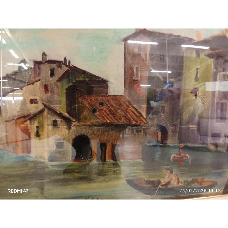 QUADRO C DORATA GONDOLA CASE  | Mercatino dell'Usato San giorgio del sannio 3
