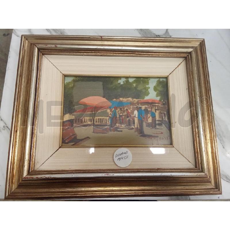 QUADRO C DORATA MERCATO OMBRELLONI GIOVANNI PRASSI  | Mercatino dell'Usato San giorgio del sannio 1