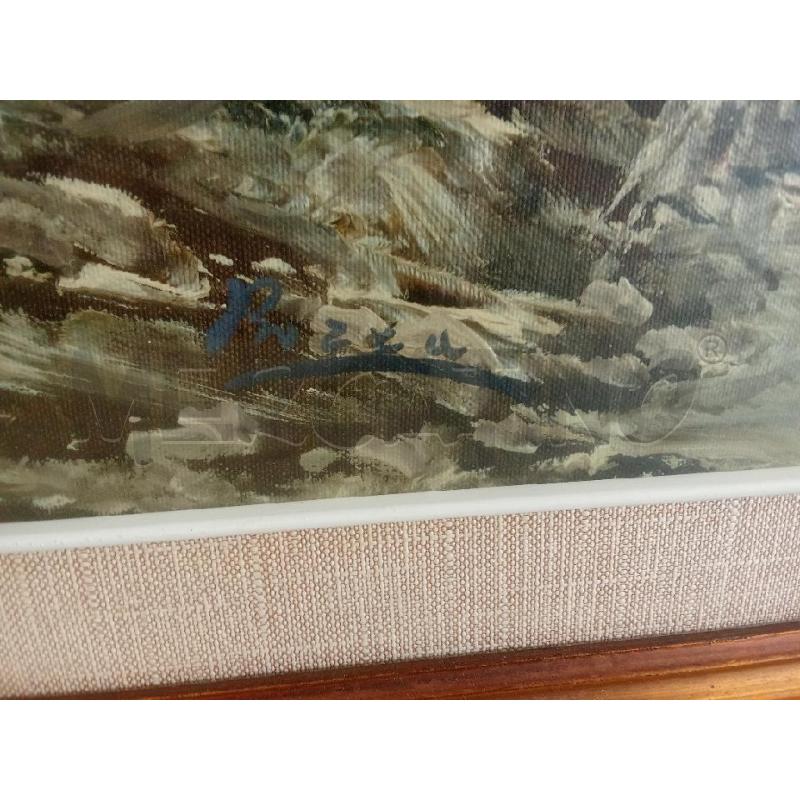 QUADRO C DORATA PAESAGGIO  | Mercatino dell'Usato San giorgio del sannio 5