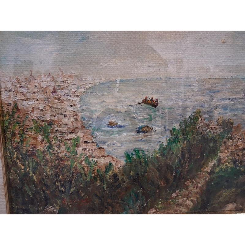 QUADRO C DORATA PAESAGGIO AMRINO 30X50 | Mercatino dell'Usato San giorgio del sannio 3