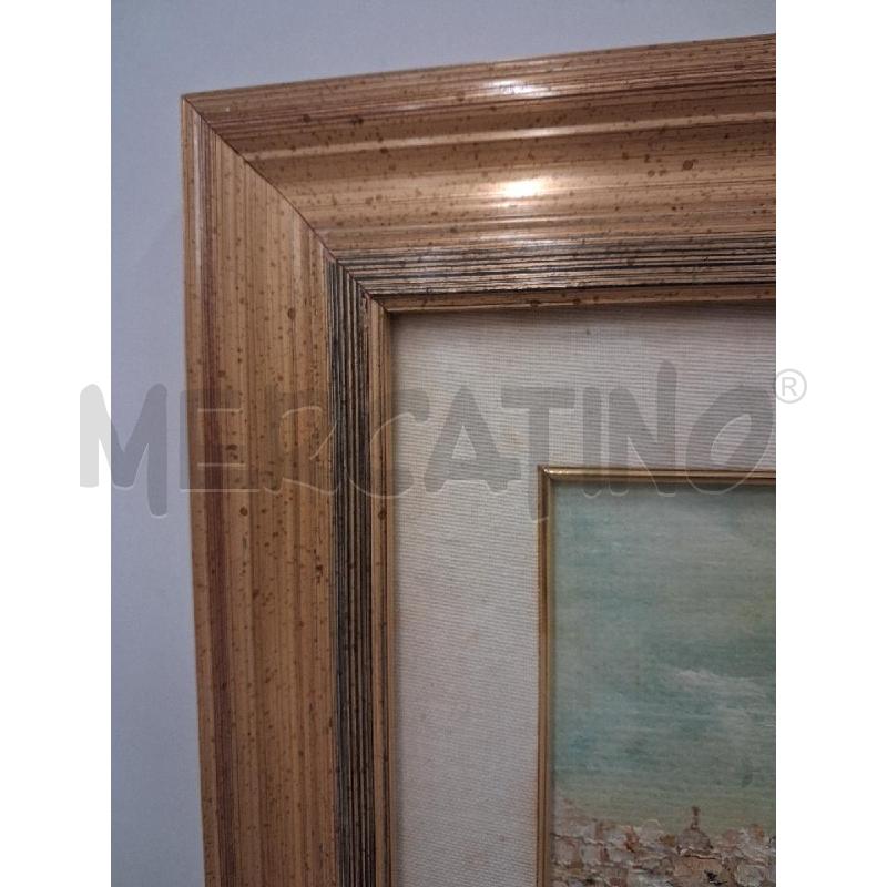 QUADRO C DORATA PAESAGGIO AMRINO 30X50 | Mercatino dell'Usato San giorgio del sannio 4