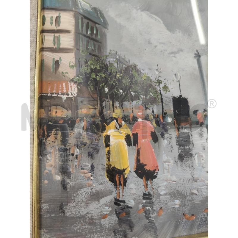 QUADRO C DORATA PASSEGGIO CASE A DE SIMONE  | Mercatino dell'Usato San giorgio del sannio 4