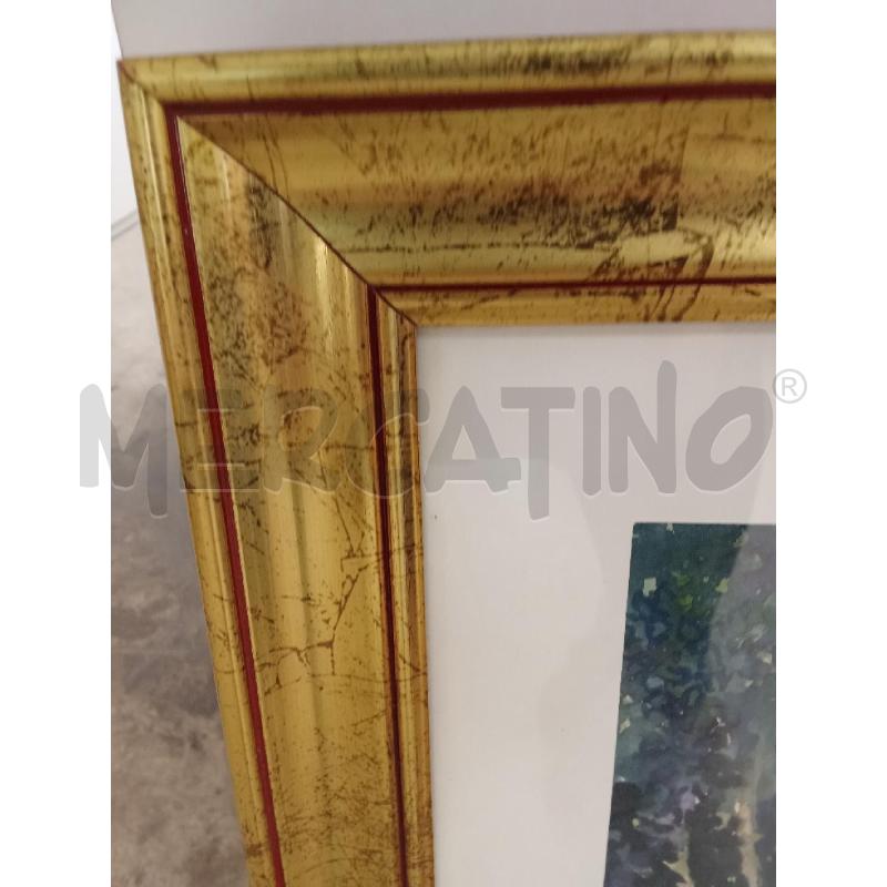 QUADRO C DORATA STAMPA ACQUERELLATA CAPPELLA ANACLETO  | Mercatino dell'Usato San giorgio del sannio 4