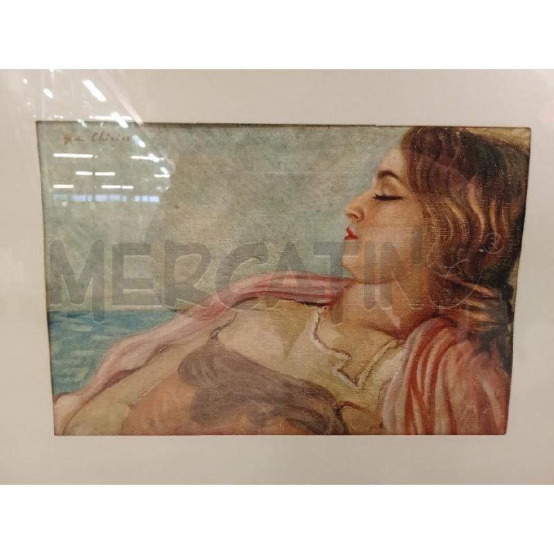 QUADRO C DORATA STAMPA DONNA  | Mercatino dell'Usato San giorgio del sannio 3