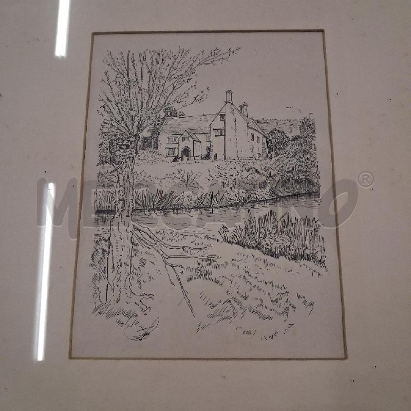 QUADRO C DORATA STAMPA FRAGNETO L'ABATE  | Mercatino dell'Usato San giorgio del sannio 3