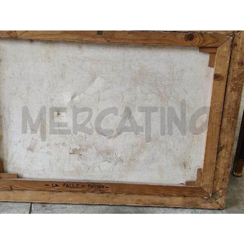 QUADRO C DORATA STAMPA SU TELA PAESAGGIO PONTICELLO  | Mercatino dell'Usato San giorgio del sannio 4