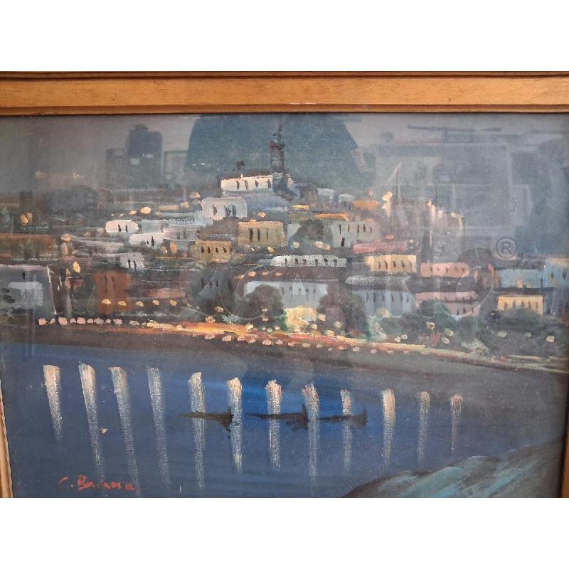 QUADRO C DORATA TELA IMPRESSIONISTA VIESTE | Mercatino dell'Usato San giorgio del sannio 3