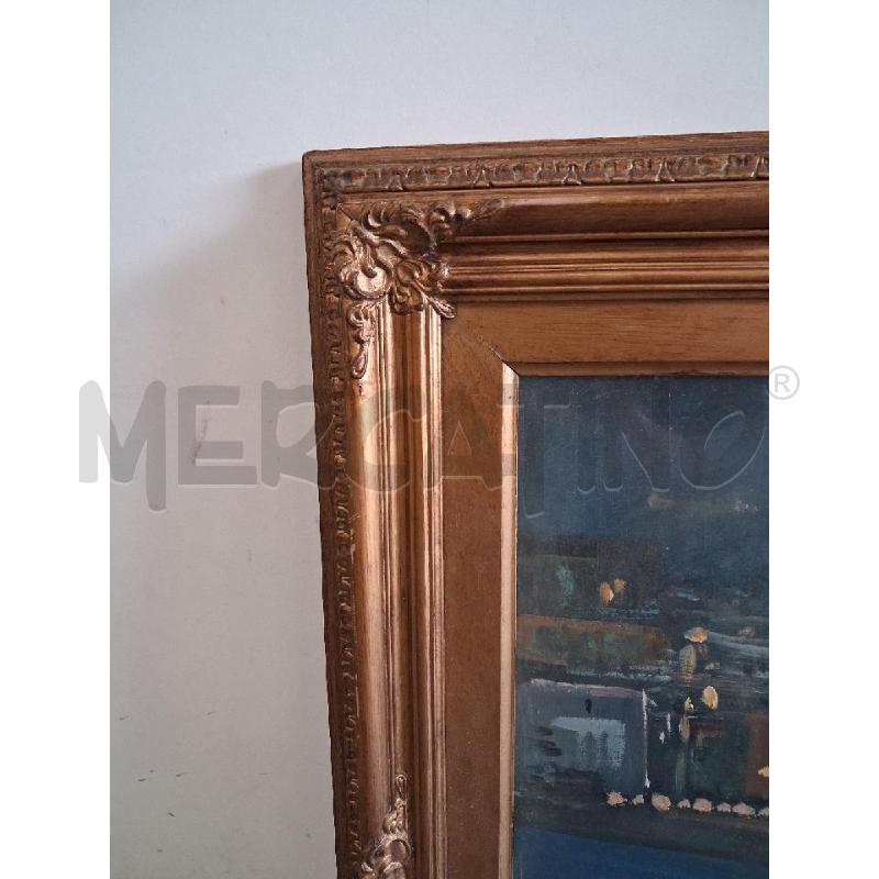 QUADRO C DORATA TELA IMPRESSIONISTA VIESTE | Mercatino dell'Usato San giorgio del sannio 4