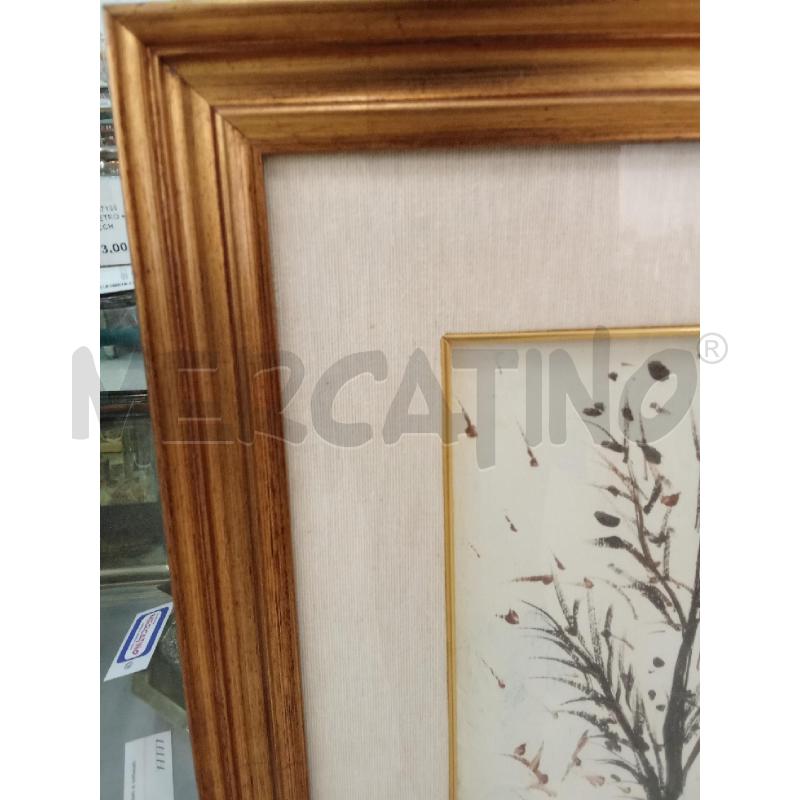 QUADRO C DORATA TELA PAESAGGIO RURALE ESPRESSIONISTA  | Mercatino dell'Usato San giorgio del sannio 4
