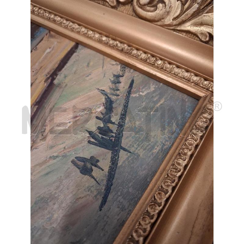 QUADRO C DORATA TELA PITTURVELIERI ARENATI  | Mercatino dell'Usato San giorgio del sannio 4