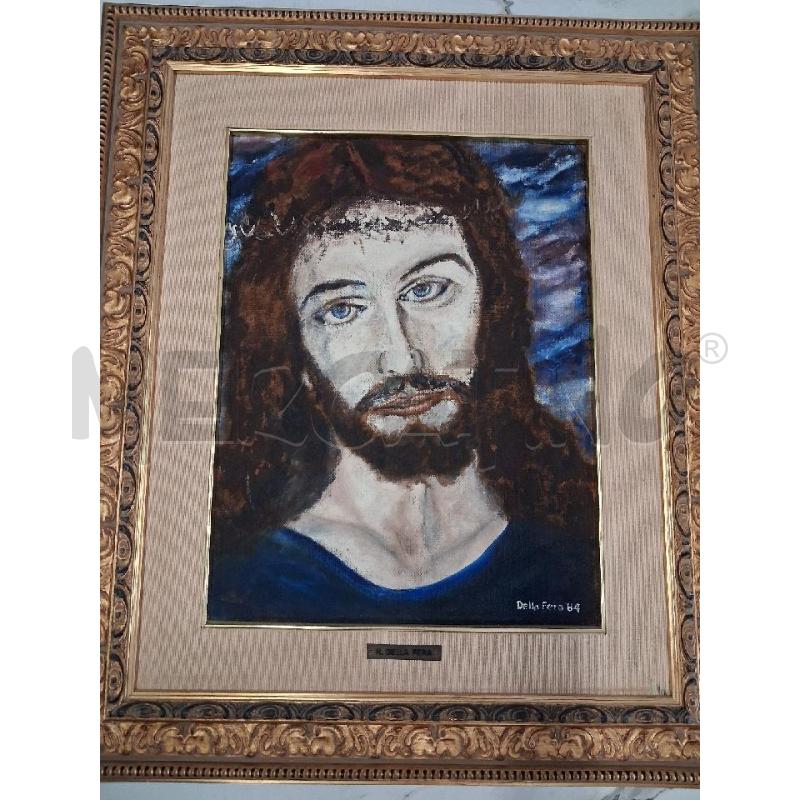 QUADRO C DORATA TELA VOLTO  R DELLA FERA 84 | Mercatino dell'Usato San giorgio del sannio 1