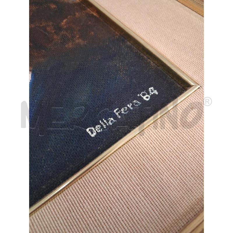QUADRO C DORATA TELA VOLTO  R DELLA FERA 84 | Mercatino dell'Usato San giorgio del sannio 2