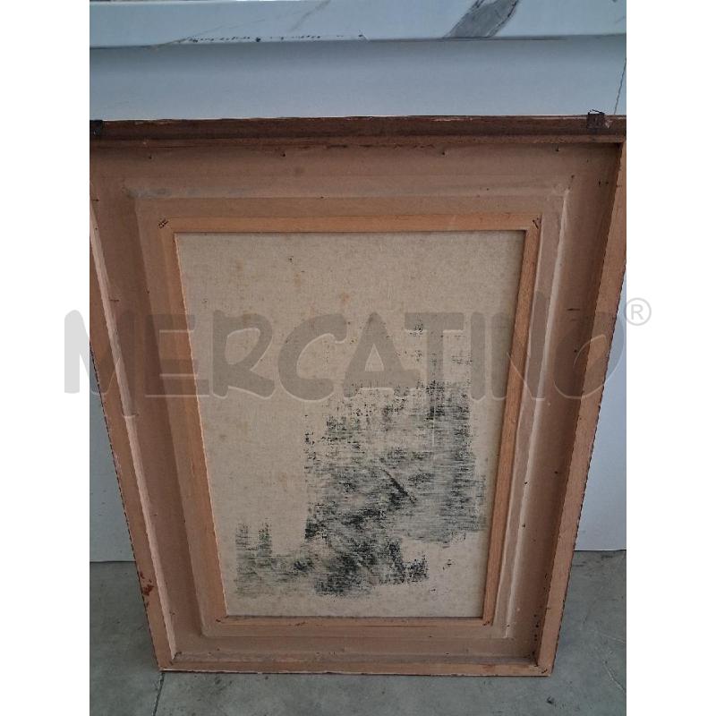 QUADRO C DORATA VASO CON FIORI  | Mercatino dell'Usato San giorgio del sannio 2