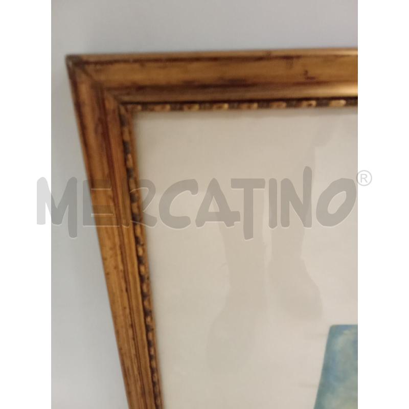 QUADRO C DORATA VOLTO CAVALLO BIANCO CRINIERA BIONADA  | Mercatino dell'Usato San giorgio del sannio 4