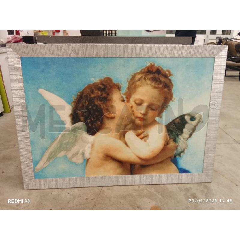 QUADRO C GRIGIA STAMPA BACIO ANGIOLETTI  | Mercatino dell'Usato San giorgio del sannio 1