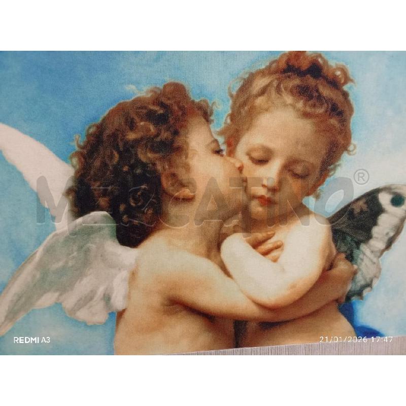 QUADRO C GRIGIA STAMPA BACIO ANGIOLETTI  | Mercatino dell'Usato San giorgio del sannio 3