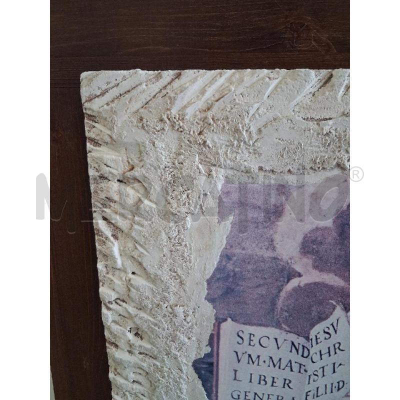 QUADRO C LEGNO ALTORILIEVO PUTTINI  | Mercatino dell'Usato San giorgio del sannio 5