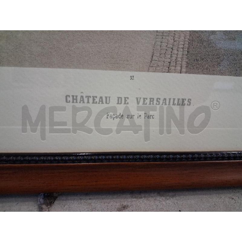 QUADRO C LEGNO CHATEAU DE VERSAILLES  | Mercatino dell'Usato San giorgio del sannio 4