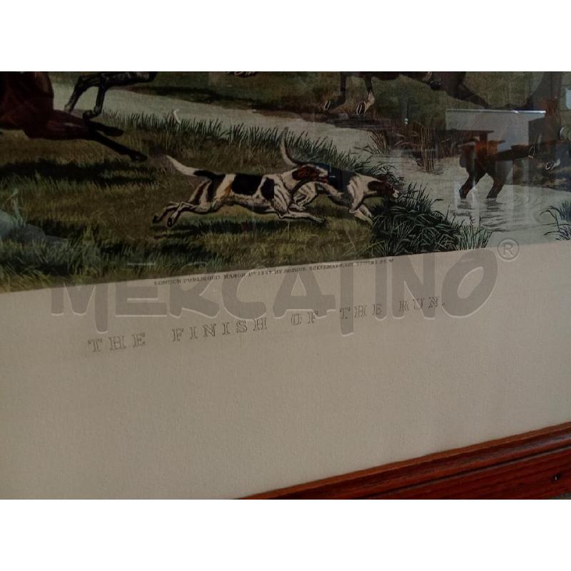 QUADRO C LEGNO CORSA DI CAVALLI  | Mercatino dell'Usato San giorgio del sannio 5