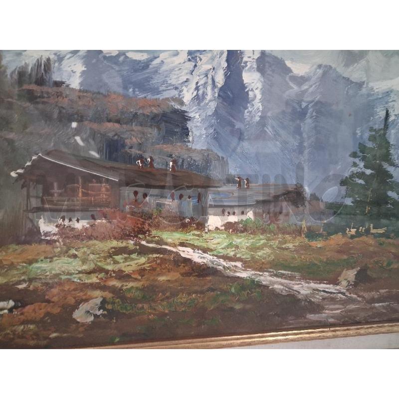 QUADRO C LEGNO PAESAGGIO | Mercatino dell'Usato San giorgio del sannio 3