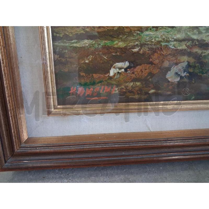 QUADRO C LEGNO PAESAGGIO | Mercatino dell'Usato San giorgio del sannio 5