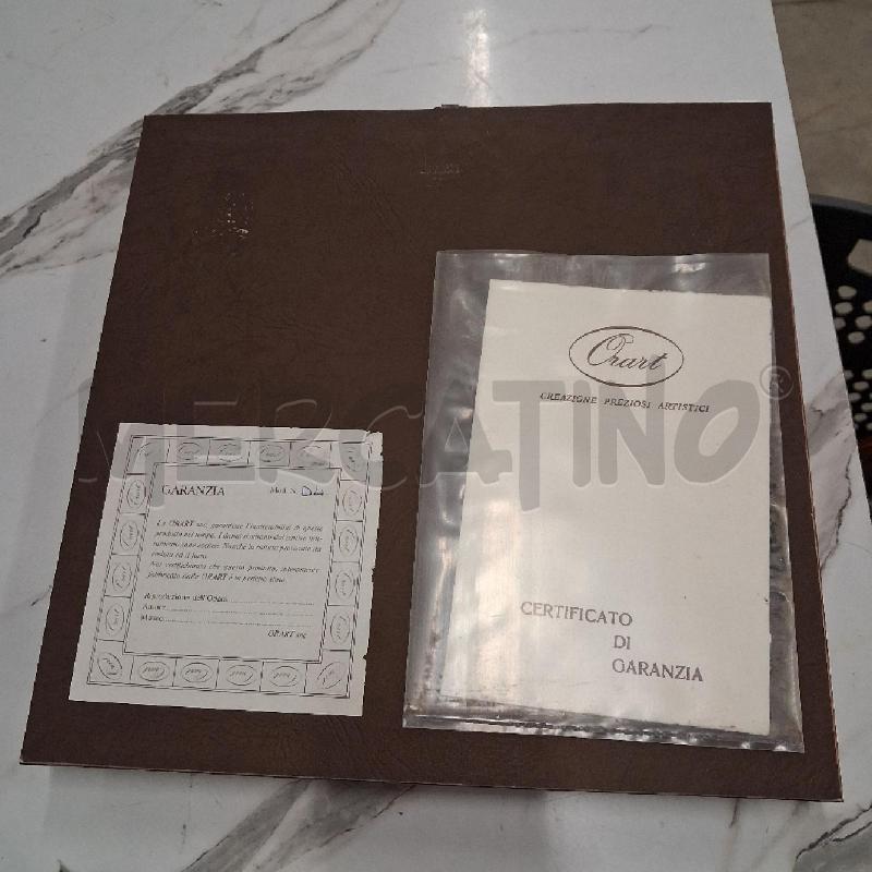 QUADRO C LEGNO PALISSANDRO TONDO BARCHE A VELA  | Mercatino dell'Usato San giorgio del sannio 2