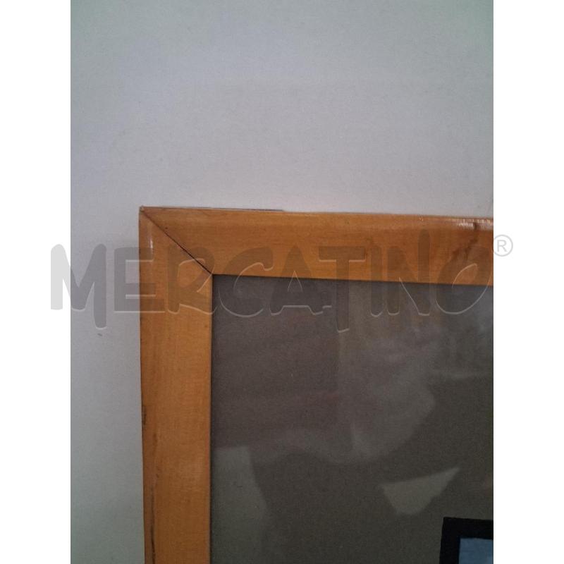 QUADRO C LEGNO STAMPA ACQUERELLATA A . ALESSI | Mercatino dell'Usato San giorgio del sannio 4