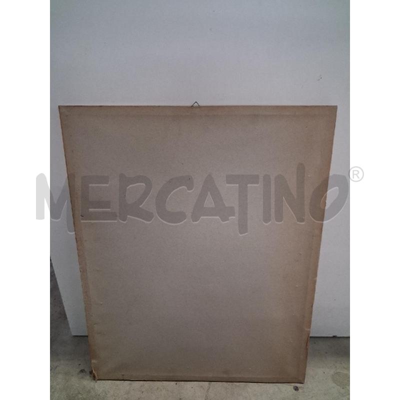 QUADRO C LEGNO STAMPA ACQUERELLATA A . ALESSI | Mercatino dell'Usato San giorgio del sannio 5