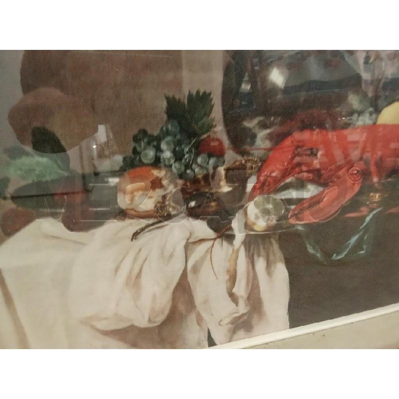 QUADRO C LEGNO STAMPA SU TELA ARAGOSTA  | Mercatino dell'Usato San giorgio del sannio 5